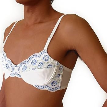 Amazon | Junko Bjo メンズブラ 綿´Sブラ BL/OF 男性用ブラジャー ブラ