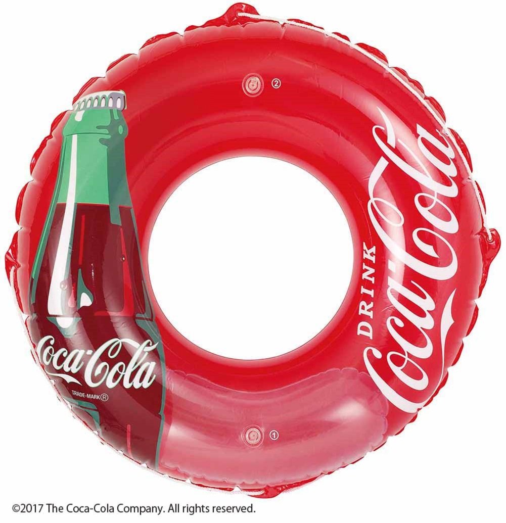 Amazon.co.jp: ドウシシャ 浮き輪 Coca-Cola 120cm コカ・コーラ