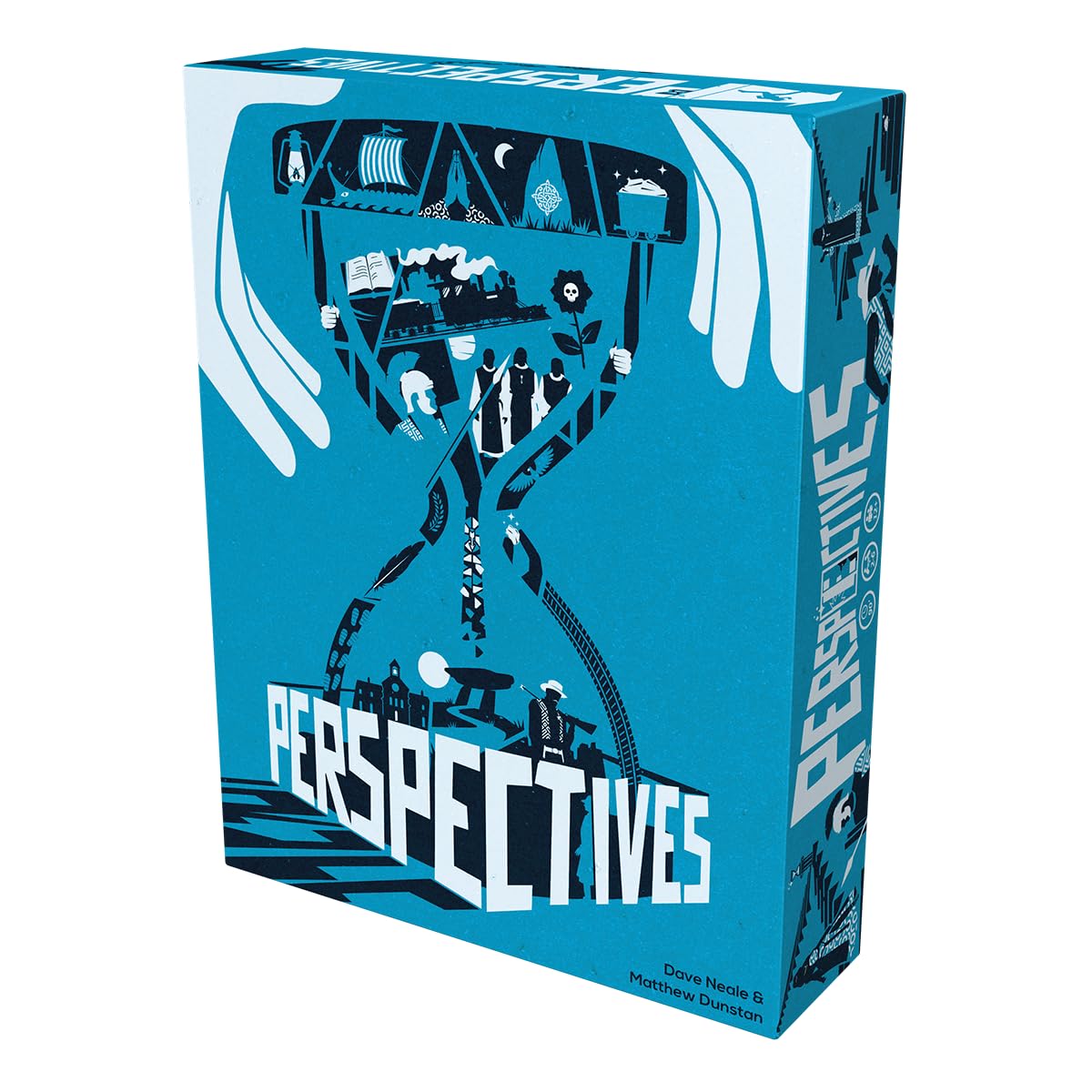 Asmodee Perspectives (boîte Bleue) Jeu de société Familial 2 à 6 Joueurs à partir de 12 Ans et Plus 90 Minutes Allemand