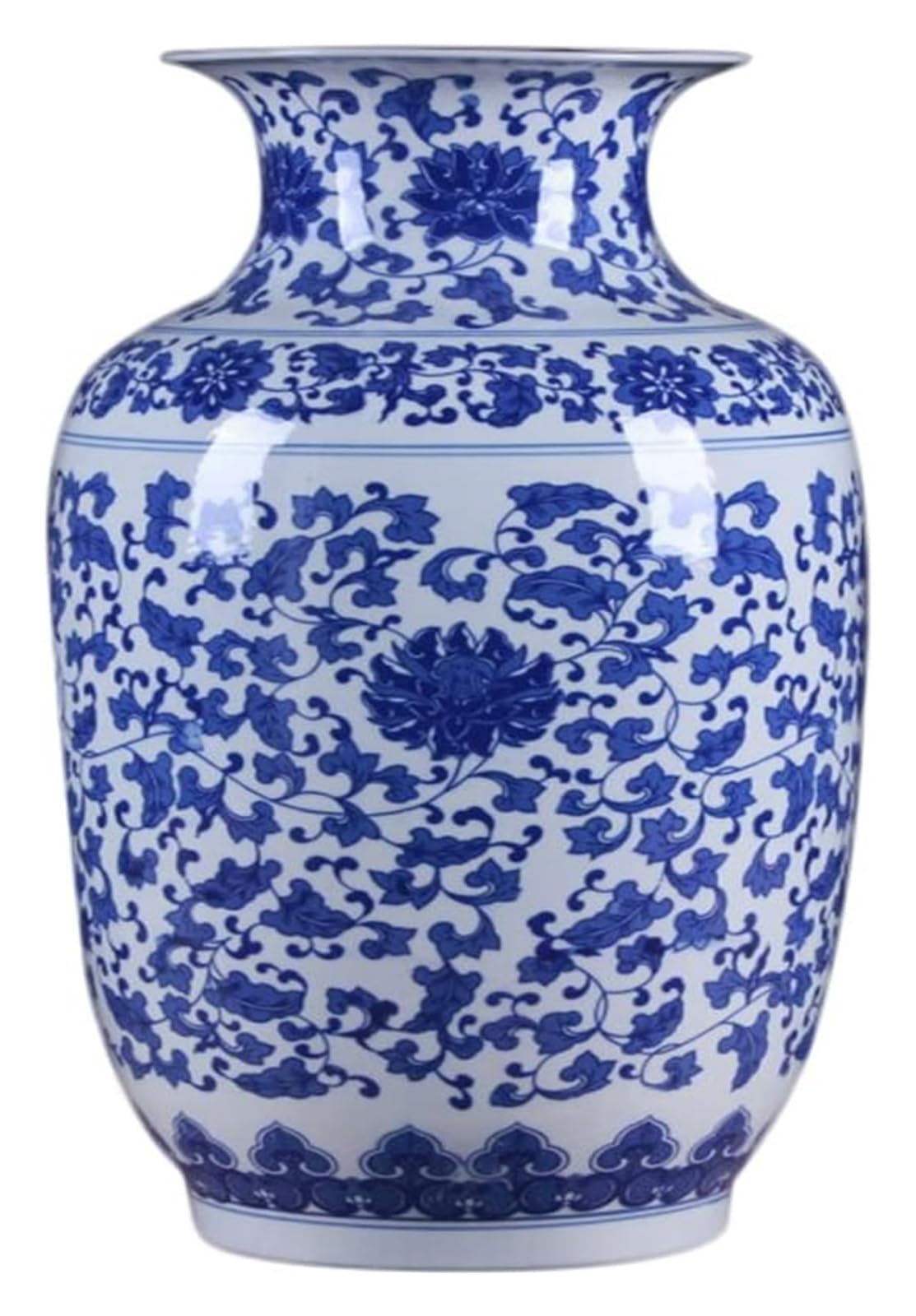 SnamicE Vase Tabletop Ceramic Vase Ornament Entryway Decoration Floor Vase,
