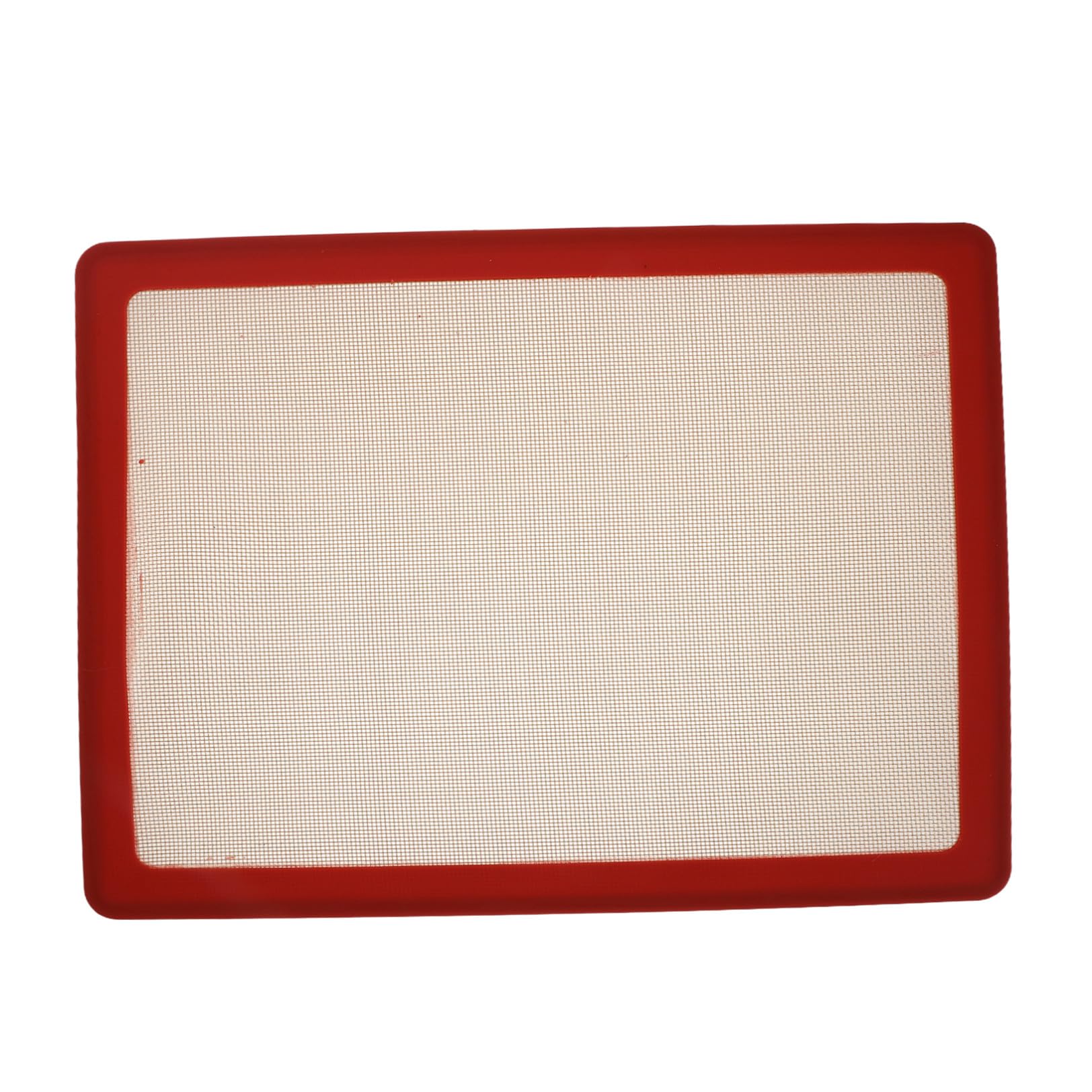 Tappetino in Silicone Rosso per Cottura, Antiaderente e Riutilizzabile