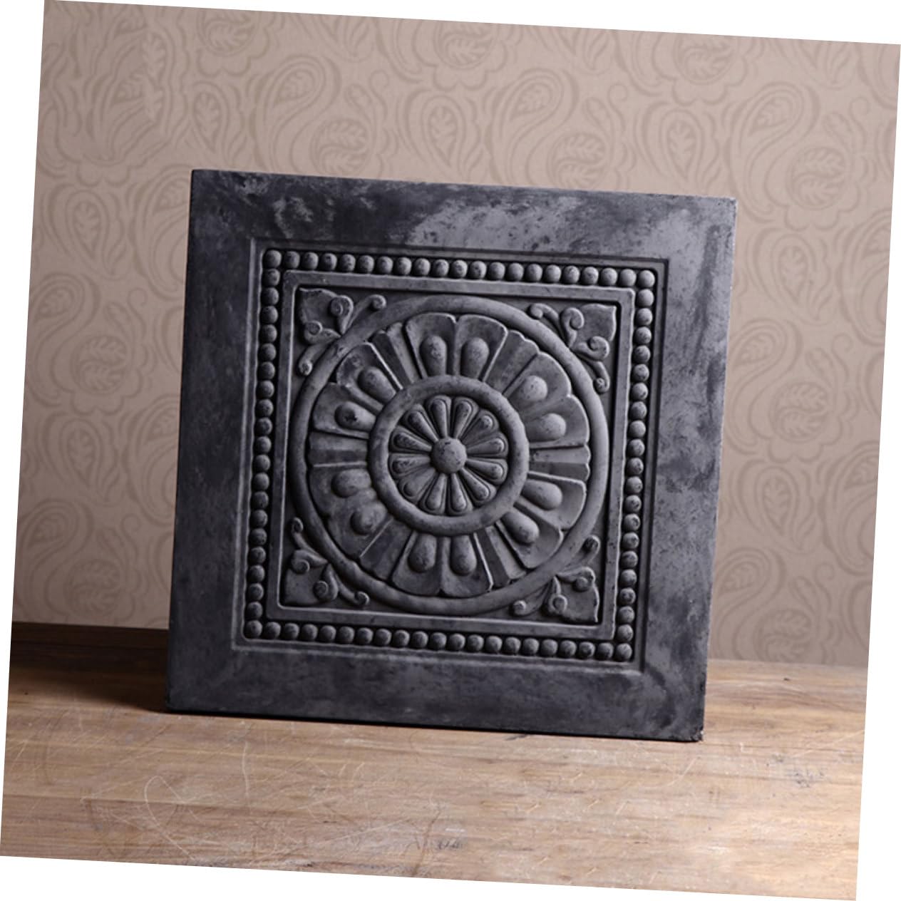 Molde de Plástico Reutilizable para Adoquines de Hormigón Diseño Antiguo para Pavimento en Parques y Patios Estilo Chino, Forma Rápida y Fácil de Desmoldar