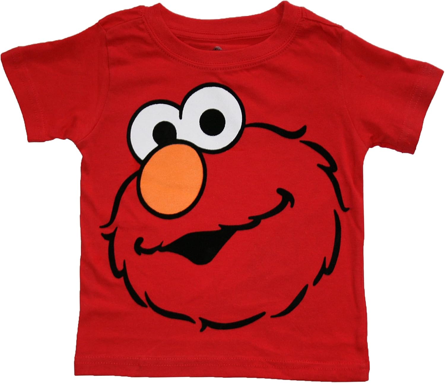 Sesame Street Elmo Face Little Boys Toddler T Shirt (5T