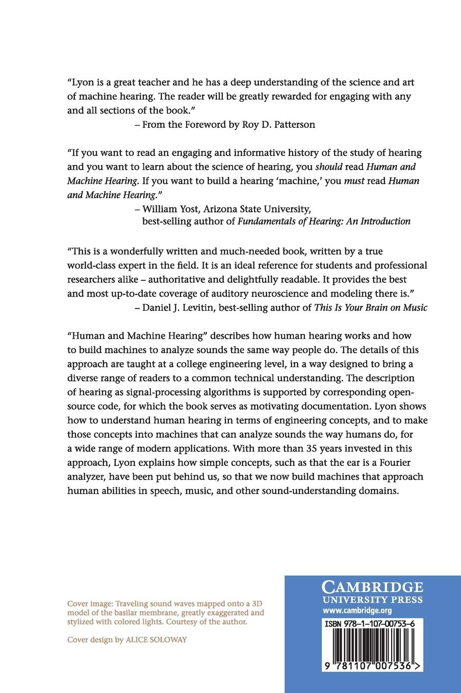 Human and Machine Hearing: Extracting Meaning from Sound