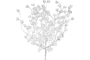 Crystal Flower Bouquet with Acrylic Bead Drops - A Touch of Shimmer...