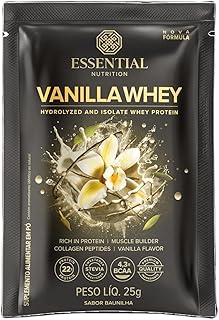 Vanilla Whey Sachê Essential Nutrition 25g