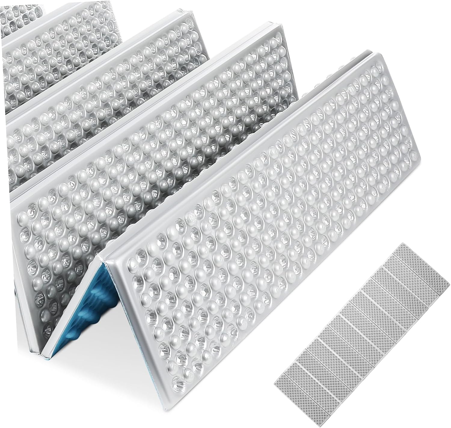 Hemoton Camping Bed Closed Cell Foam Egg Crate Design for Beach Mat and Picnics