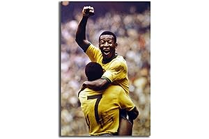 Captivating Pele Soccer Art Print
