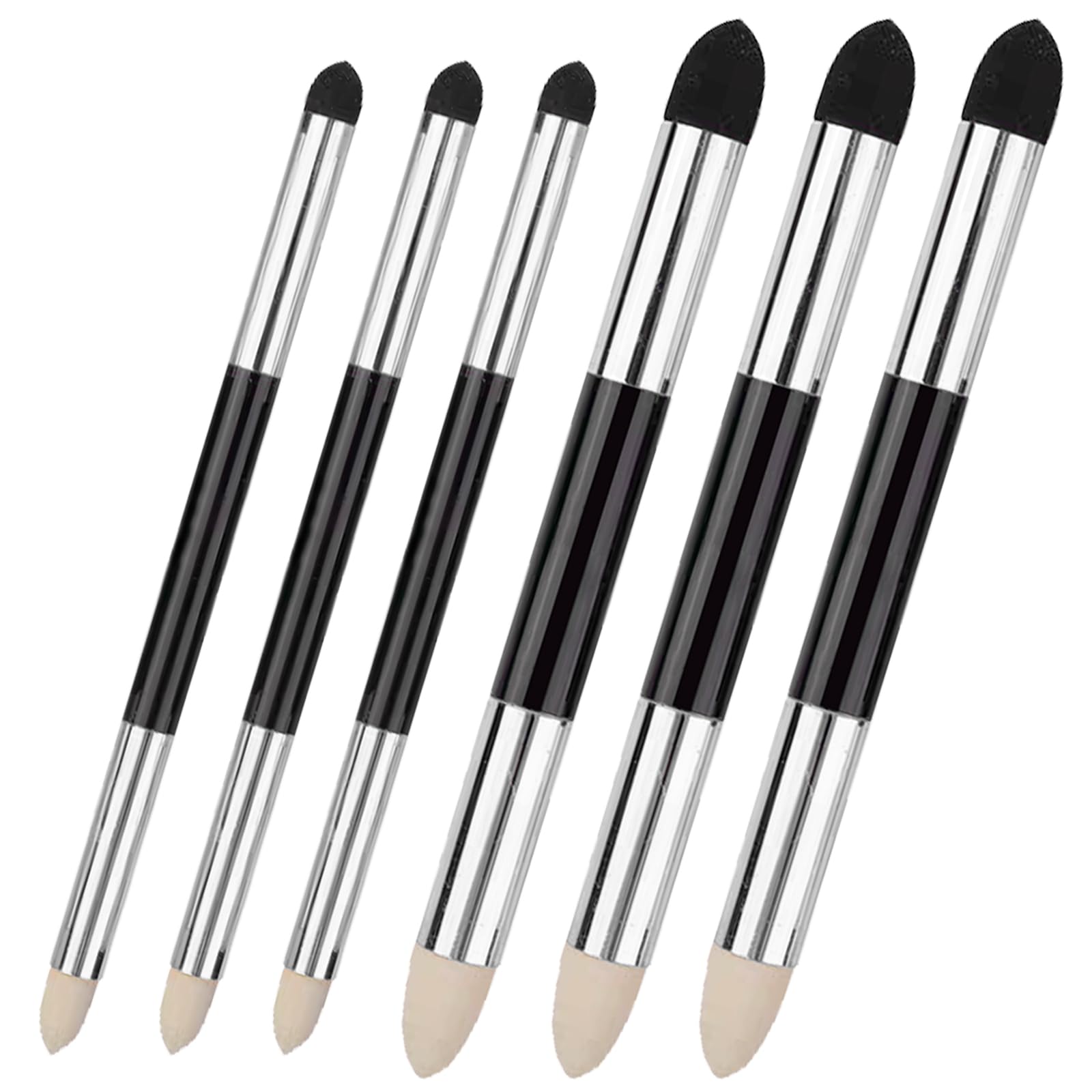 6Pcs Sketch Blending Sponge Pens, Double Headed, Washable & Reusable, Blending Stump Drawing Art Blenders for Artists, Student, Ideal for Highlighting, Shadowing, Detailing, and Correcting Drawings