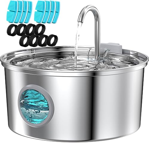 Miniatura 9 de Filtros de fuente de agua para gatos: 12 filtros de repuesto para fuente de agua para mascotas FOFNON - Juego de 3 meses de filtro de fuentes para