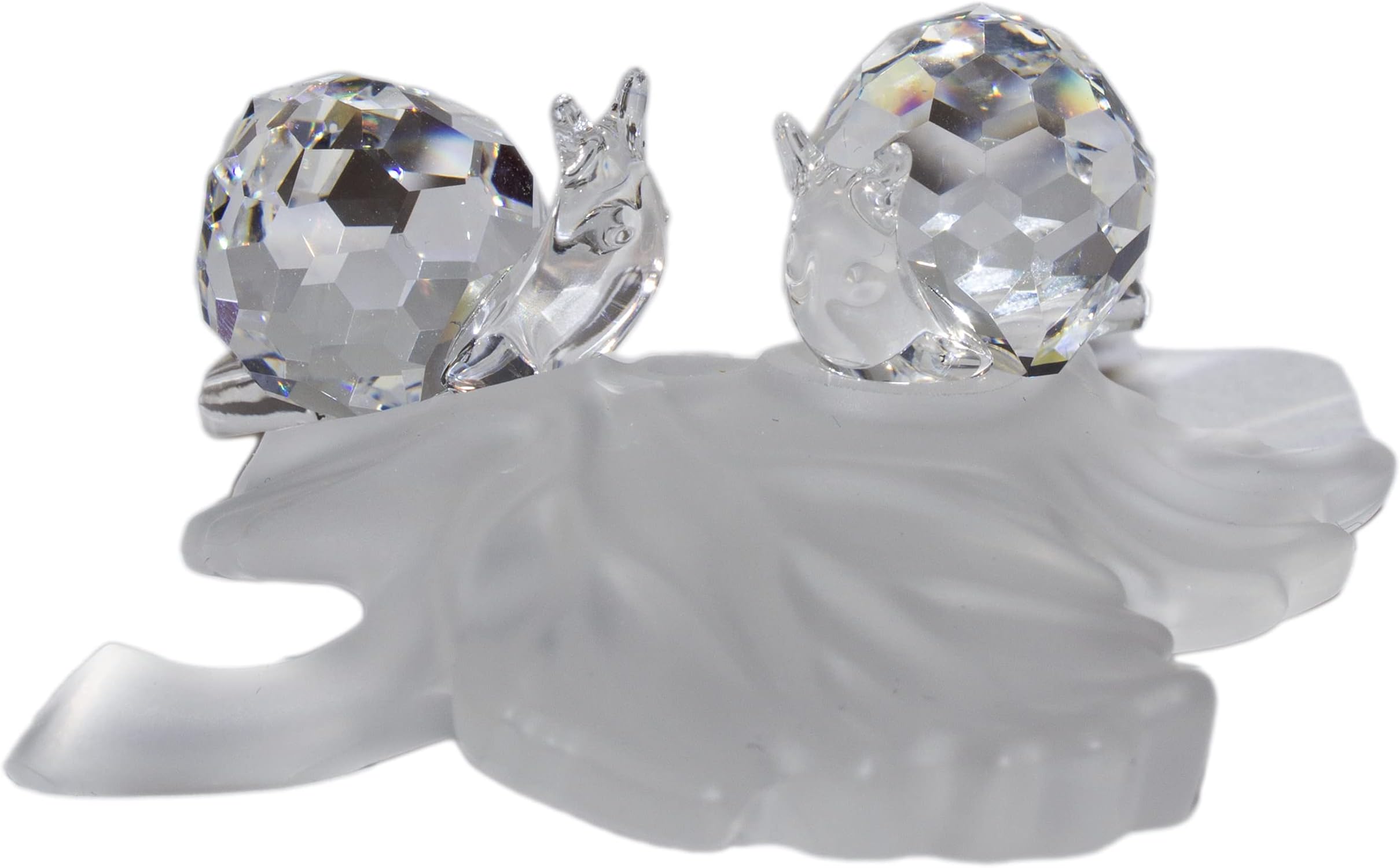 Swarovski Baby Snails on a vine leaf 268196
