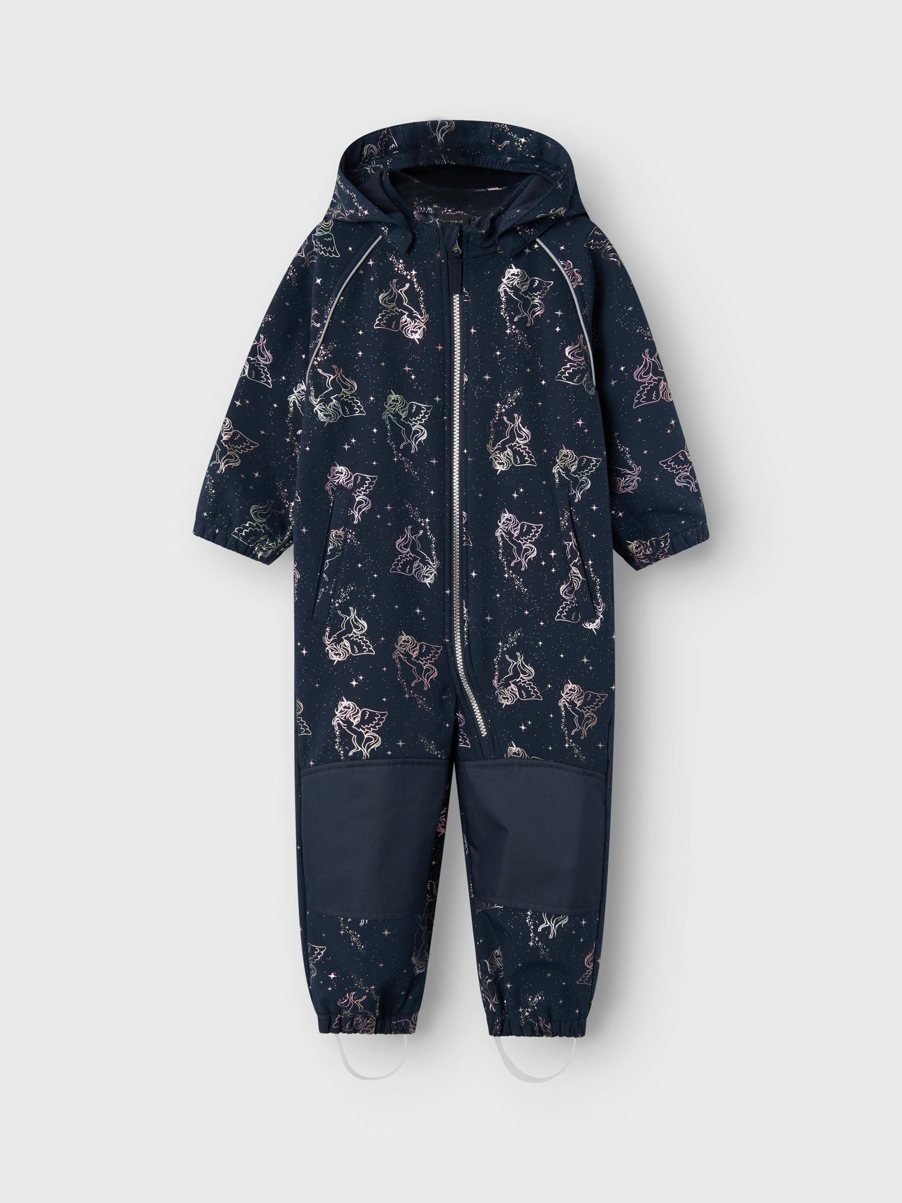 NAME IT Mädchen Nmfalfa08 Softshell Suit Foil Fo Noos Regenanzug (1er Pack)