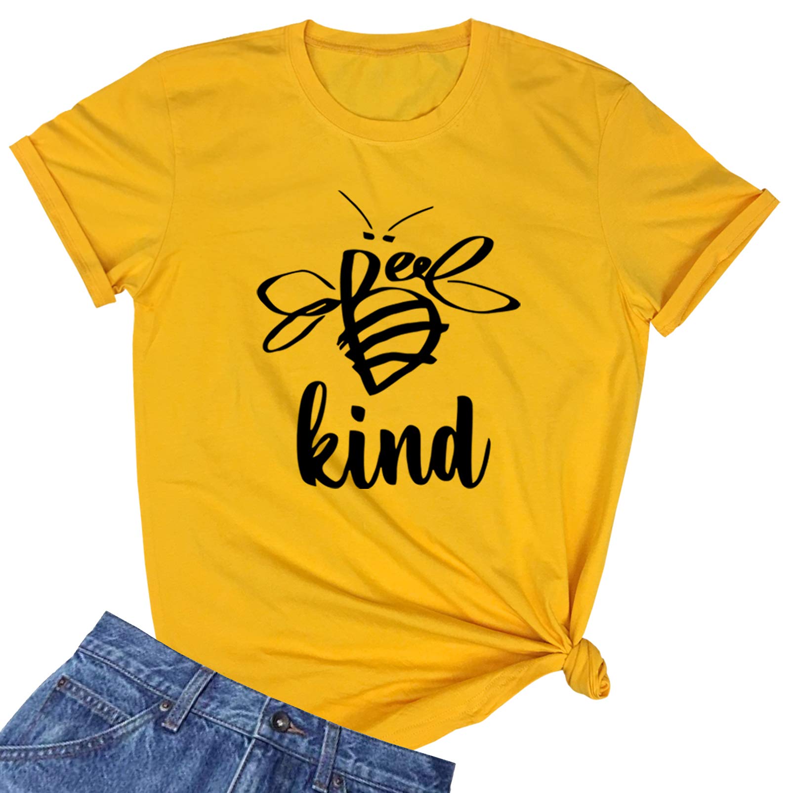 ROSEPARKWomens Cute Graphic Printed Tees T-Shirts