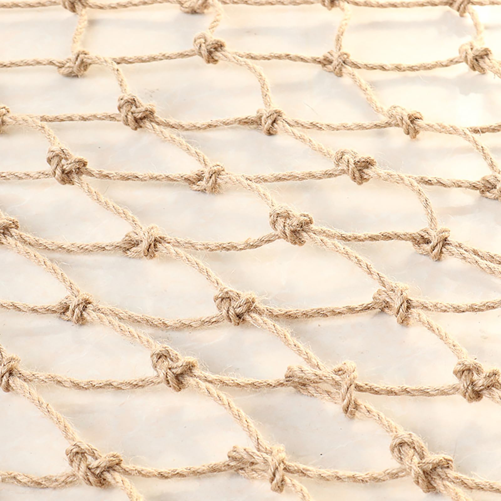 Filet de Support pour Plantes 2m x 5m en Toile de Jute Naturelle Biodégradable pour Pois, Haricots et Tomates