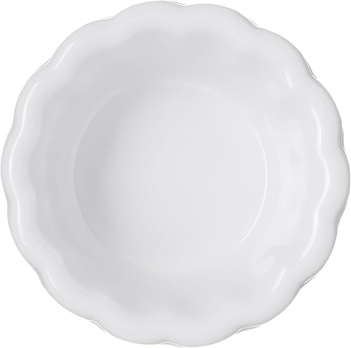 Miniatura 2 de Carlisle FoodService Products 4394202 Ramequín festoneado de melamina, 1 oz, blanco
