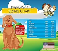 Vista 2 de Country Brook Petz - Collar ajustable de 1/2 pulgada para perros para razas pequeñas, medianas y grandes, colección deportiva y de camuflaje