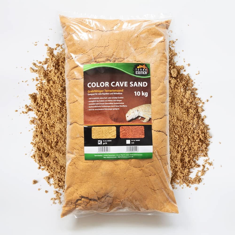 TE Terrarium Sand Color Cave Rood In 5, 10 En 25 Kg Natuurlijk Grafbaar Zand Voor Het Bouwen Van Grotten Verbergen Reptielen Ongewervelde Dieren Diverse Kleine Zoogdieren 25 Kg 2027611859