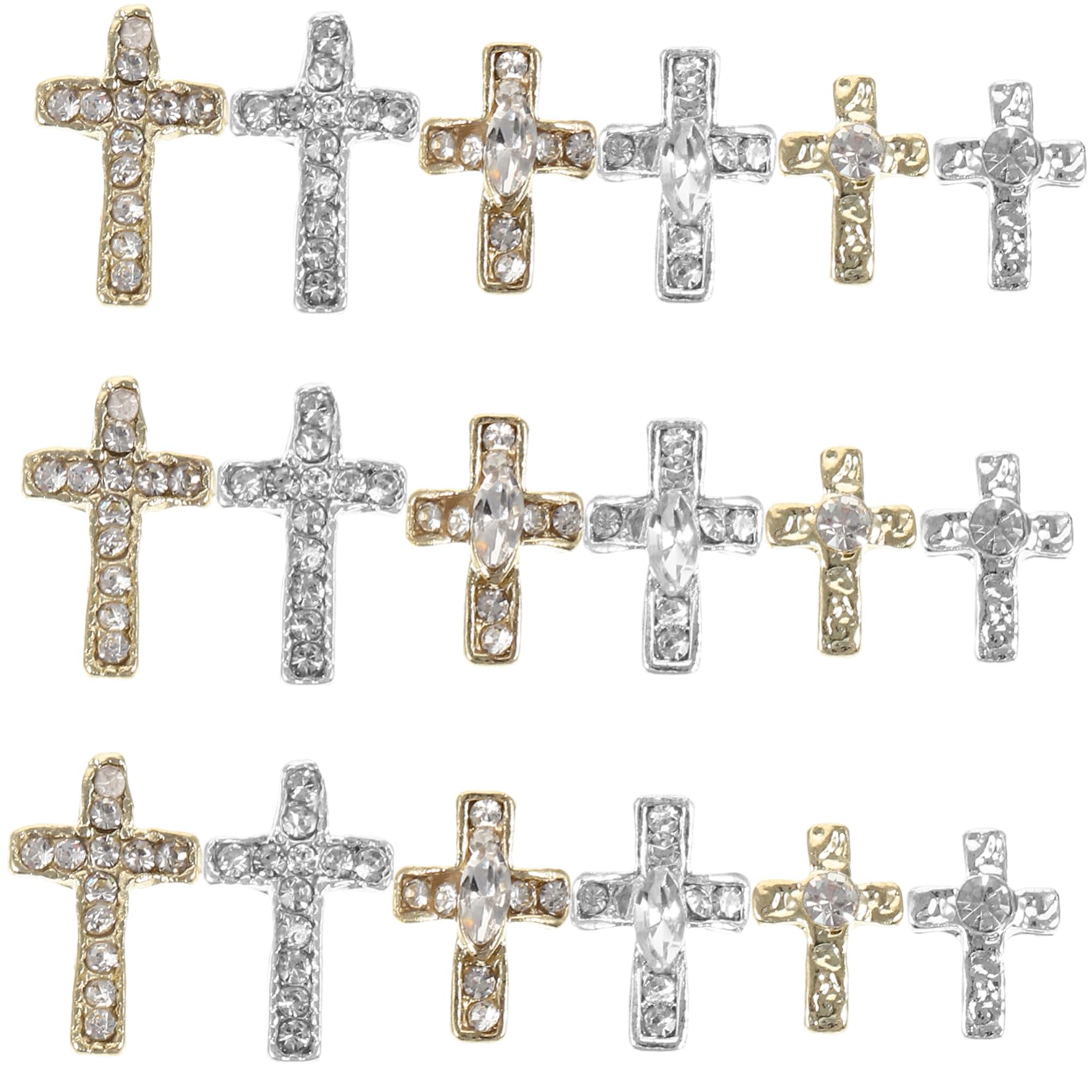 5 Set Ciondoli Per Unghie Charms Per Decorazioni Nail Art Per Manicure E Speciali 60 Pezzi*5