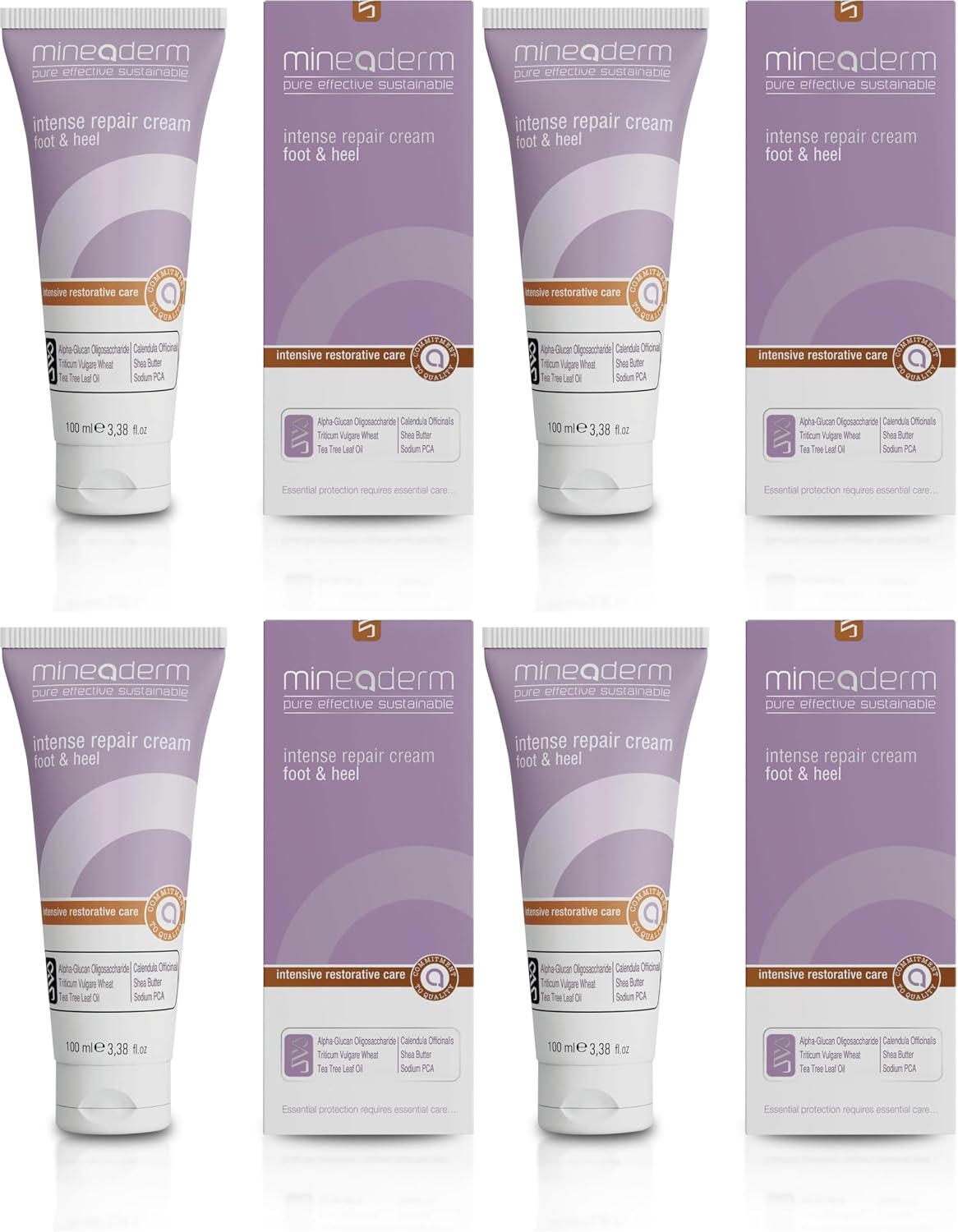 Mineaderm Intense Repair Krem Foot ve Heel 100 ml (4 paketi)