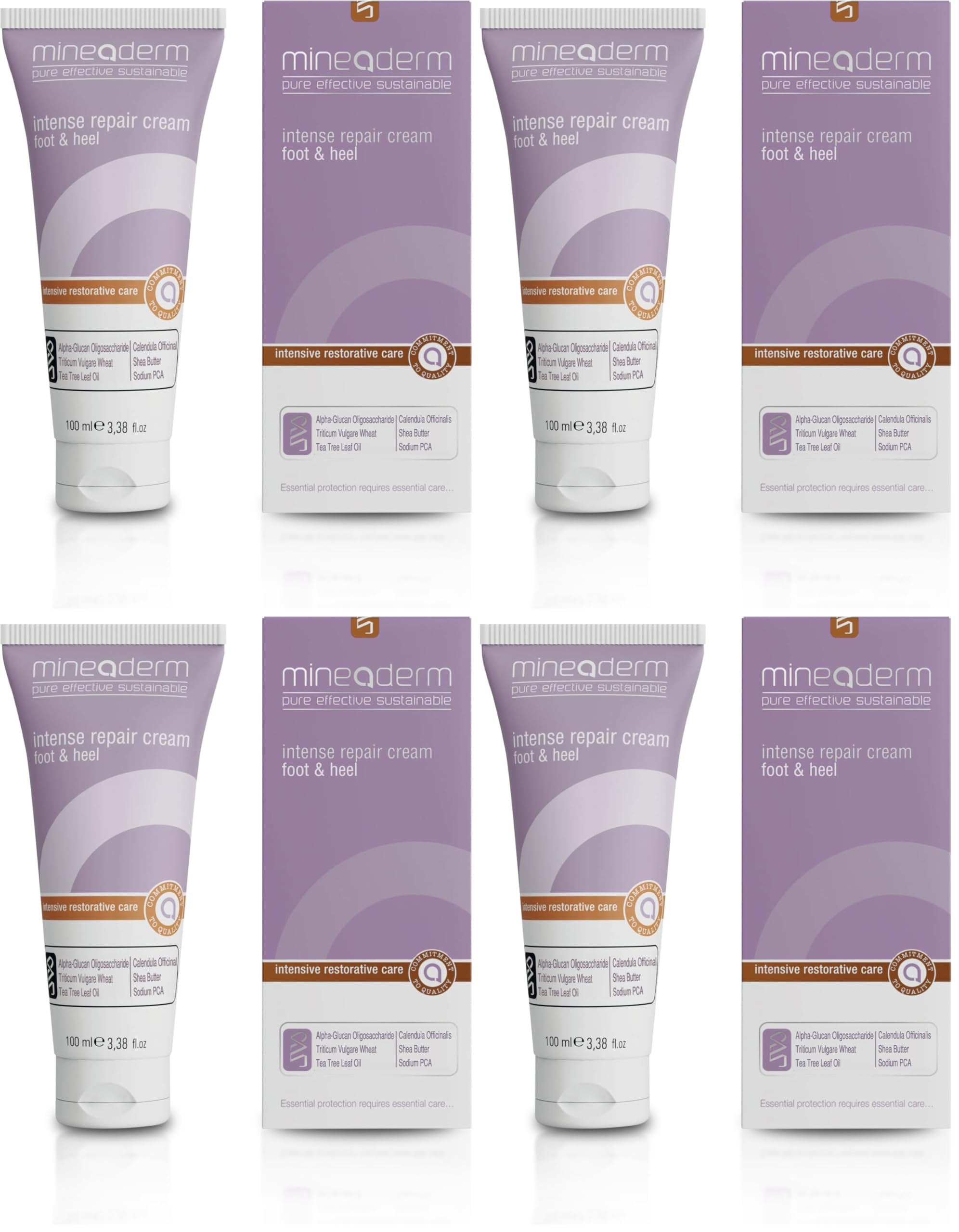 Mineaderm Intense Repair Krem Foot ve Heel 100 ml (4 paketi)