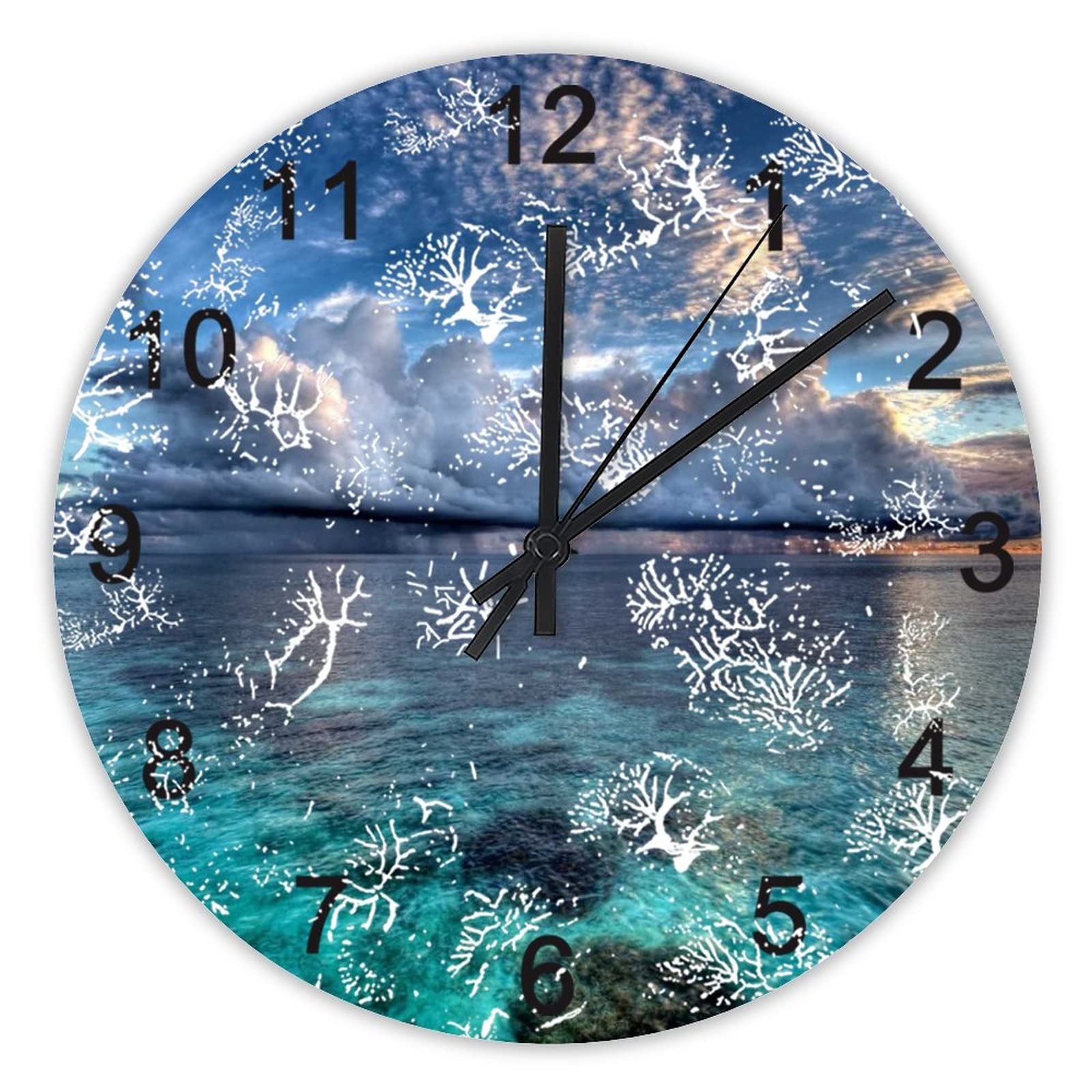 Horloge murale sans tic-tac pour un confort acoustique absolu