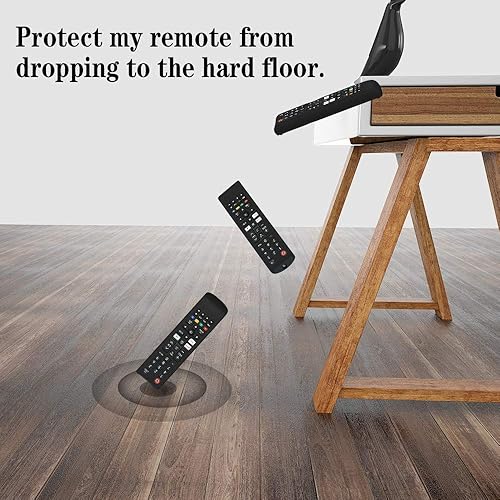 Miniatura 4 de Alquar - Funda de silicona para control remoto Samsung, a prueba de golpes, compatible con el control remoto Samsung Smart TV BN59-01301A