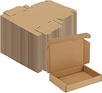 Vista 32 de MEBRUDY Cajas de envío de 12 x 9 x 4 pulgadas, paquete de 20 unidades, pequeñas cajas de cartón corrugado para enviar por correo, embalaje