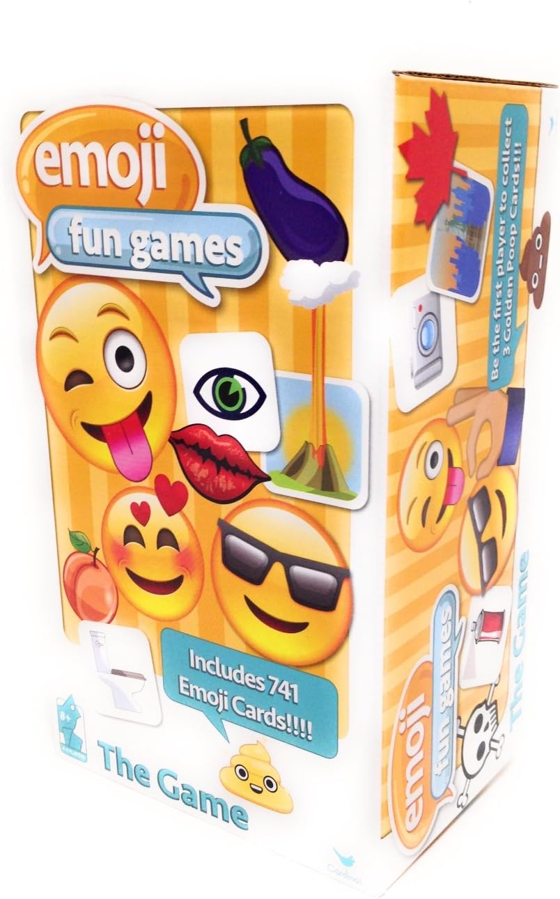 TXYS Emoji Fun Games Be First to Collect 3 Poop Cards