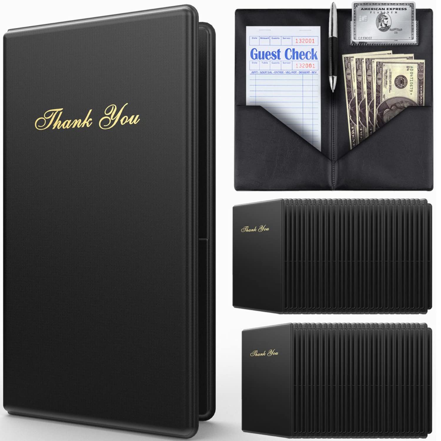 Buy Budgetizer Check Presenters for Restaurants 60 Pack Guest Check