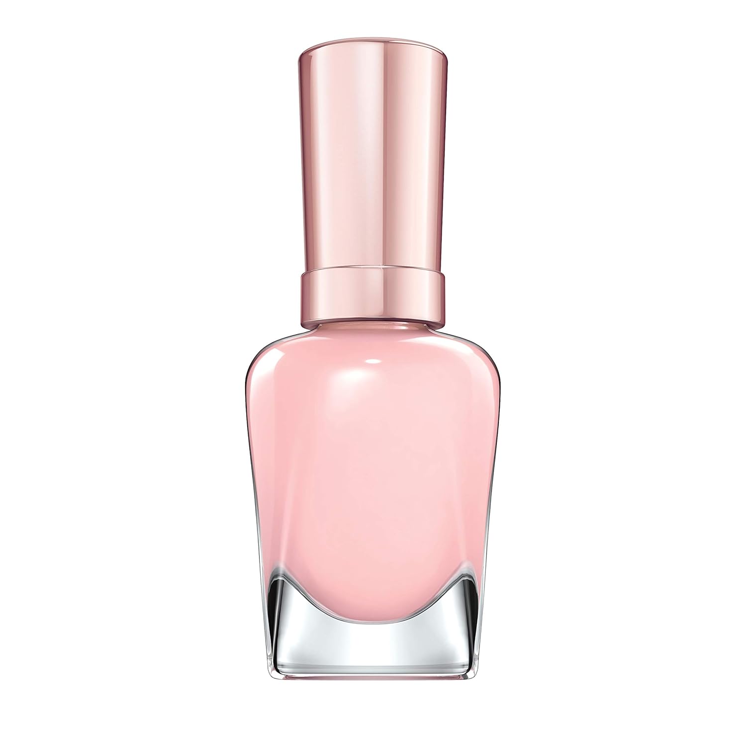 Sally Hansen Color Therapy Nail Polish, Rosy Quartz 0.5 Ounce Long-lasting Nail Polish With Gel Shine and Nourishing Care, Pack of 2