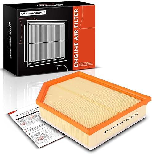 A-Premium Filtro de aire de motor compatible con Volvo XC60 2018-2023, XC90 2016-2023, S60 2019-2023, S90 2017-2023, V60 2019-2023, V60 Cross