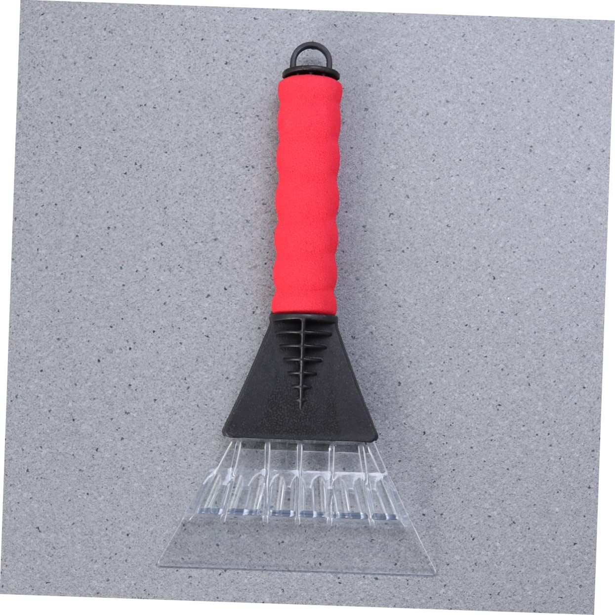 KONTONTY Snow Shovel Snow Scraper Red Snow Removal