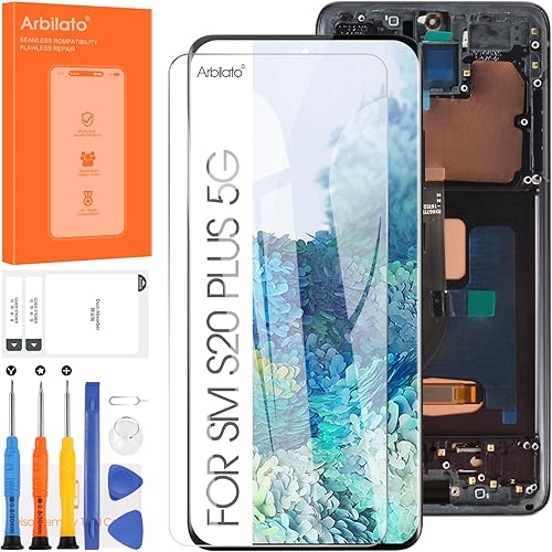 Pantalla original para Samsung Galaxy S20 Plus 5G, repuesto para Samsung S20+ pantalla LCD SM-G986, SM-G986F, SM-G986U, pantalla táctil