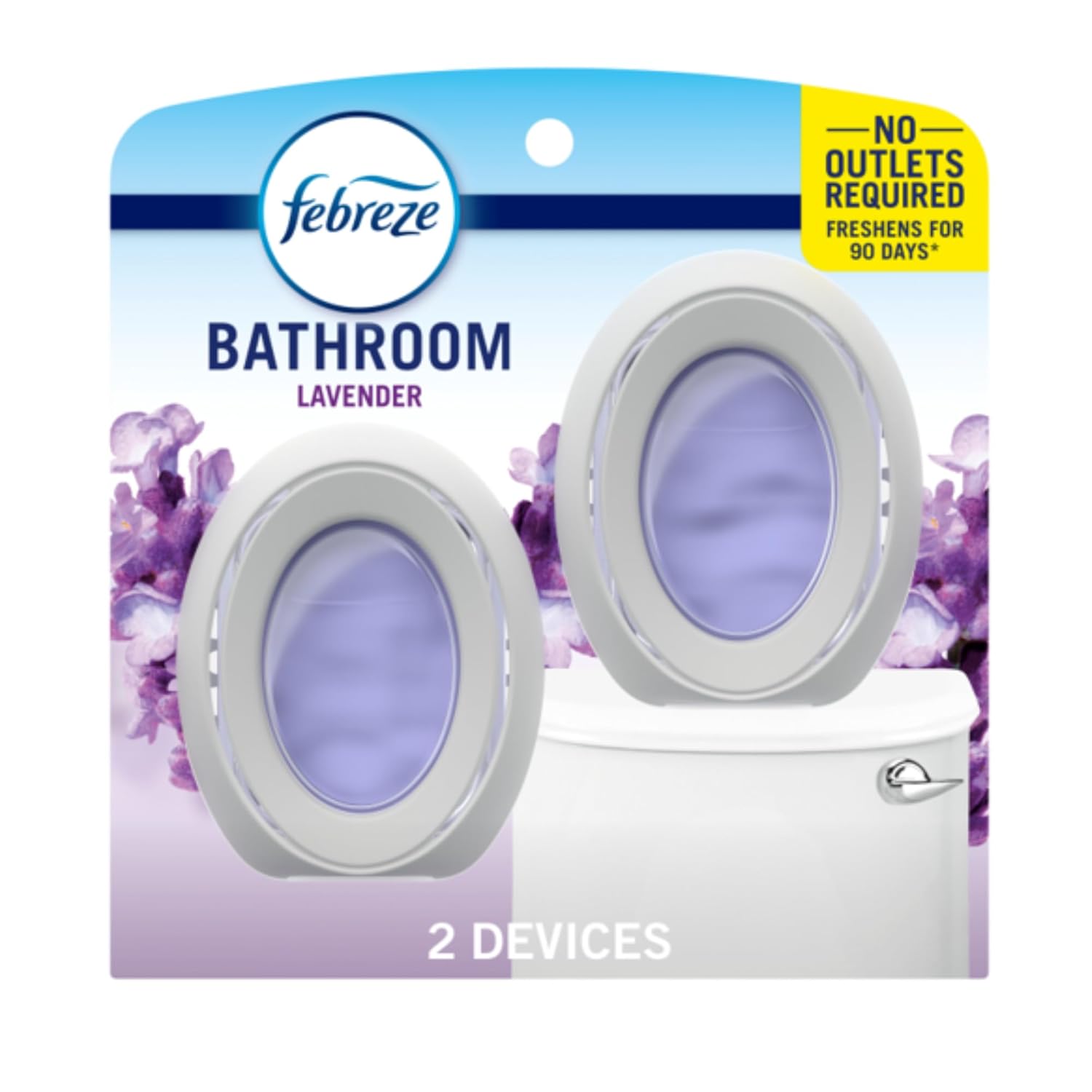 Febreze Small Spaces Air Freshener Odor-Fighting Plug In Alternative Air Fresheners for Home and Bathroom and Kitchen Closet