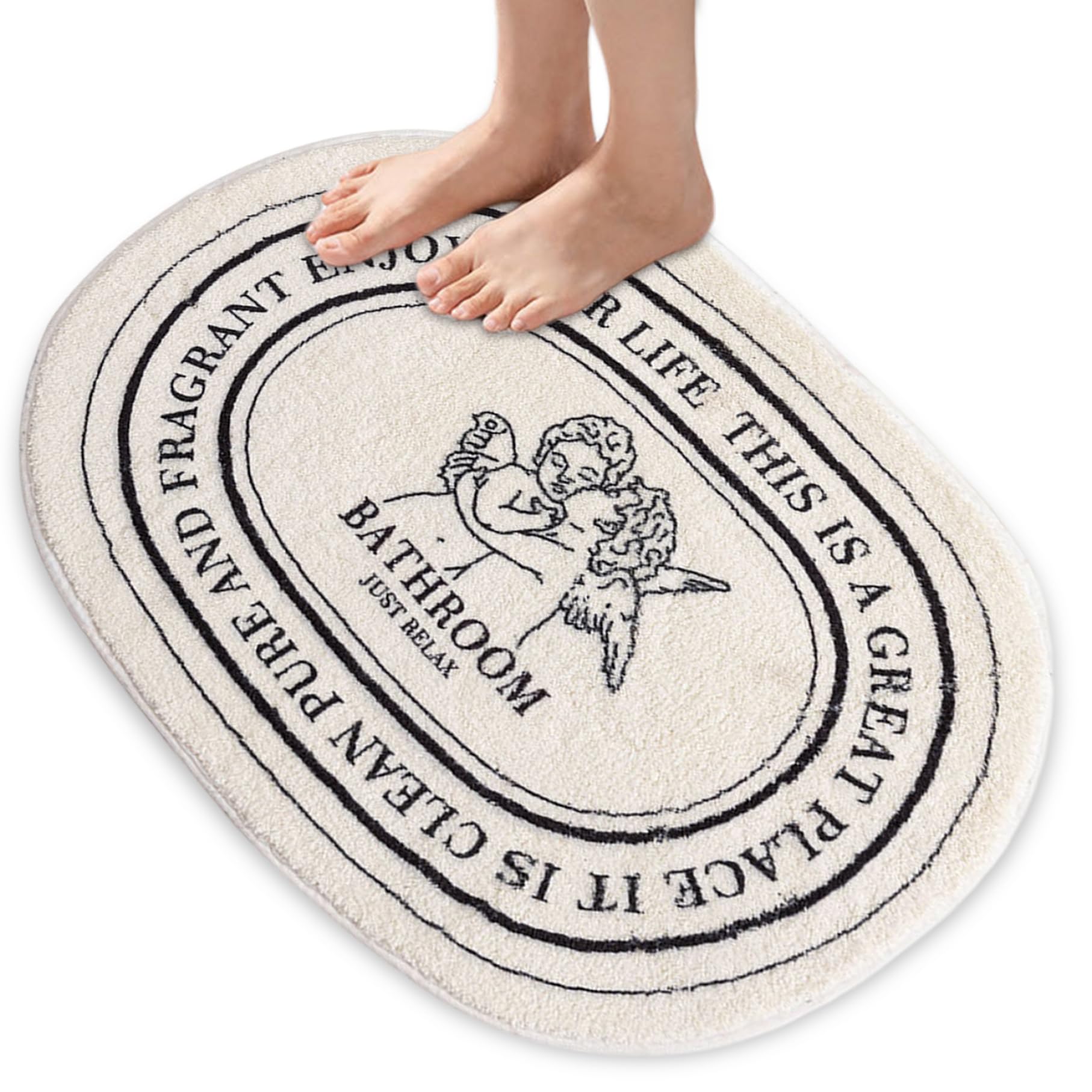 Alfombra de baño infantil de suave cachemira ideal para la salida de la ducha