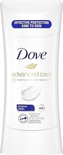 Vista 21 de Dove Advanced Care Anti Deo Stick Cool Essentials Pack de 12 para ayudar a la reparación de la barrera cutánea después del afeitado, control