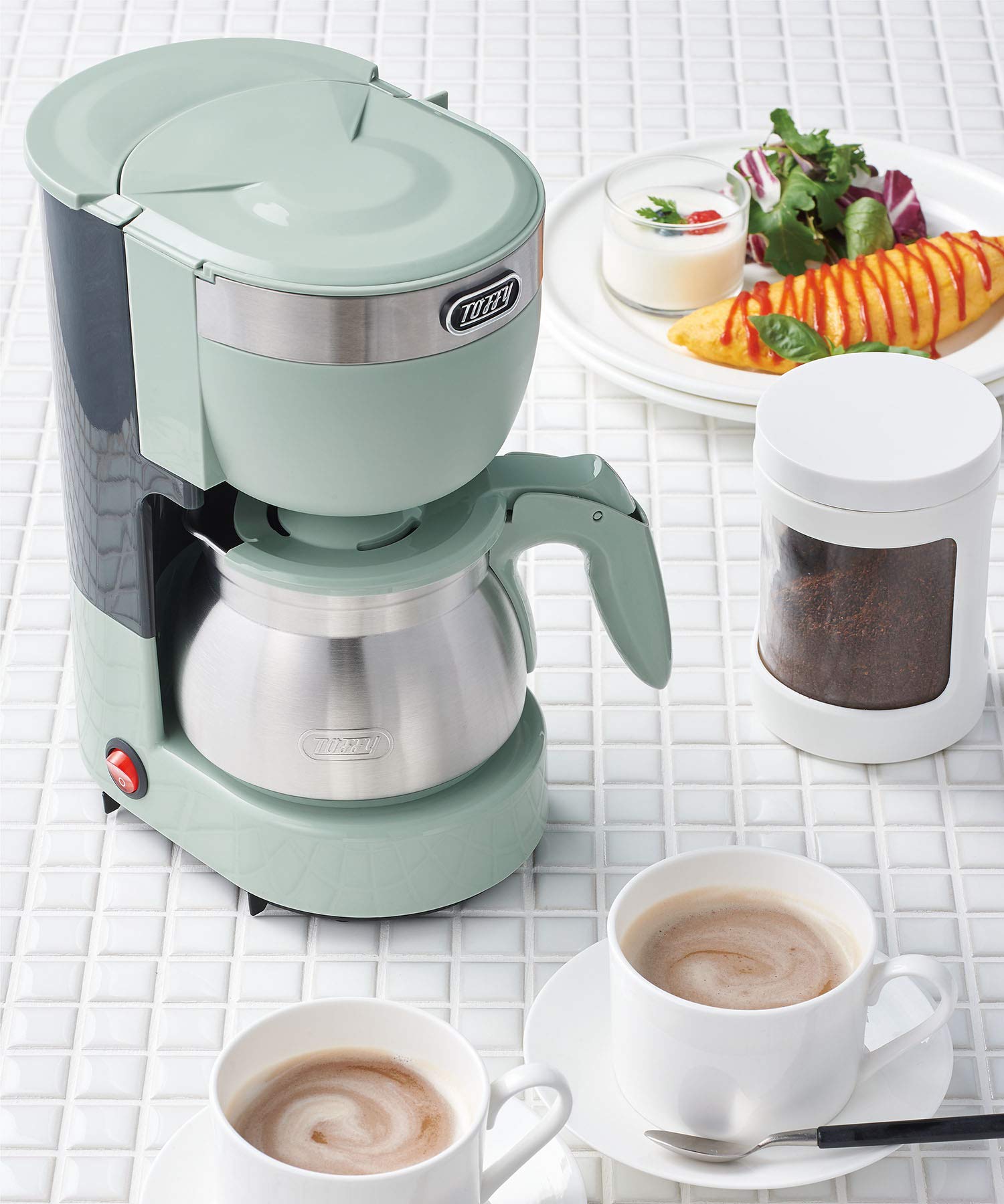 Amazon | 【Toffy/トフィー】 5カップアロマコーヒーメーカー K