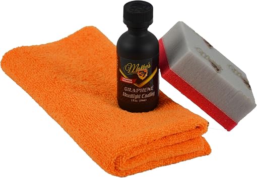 McKees 37 Graphene Headlight Coating UV Protectant - Prevents Headlights from Fading and Discoloring