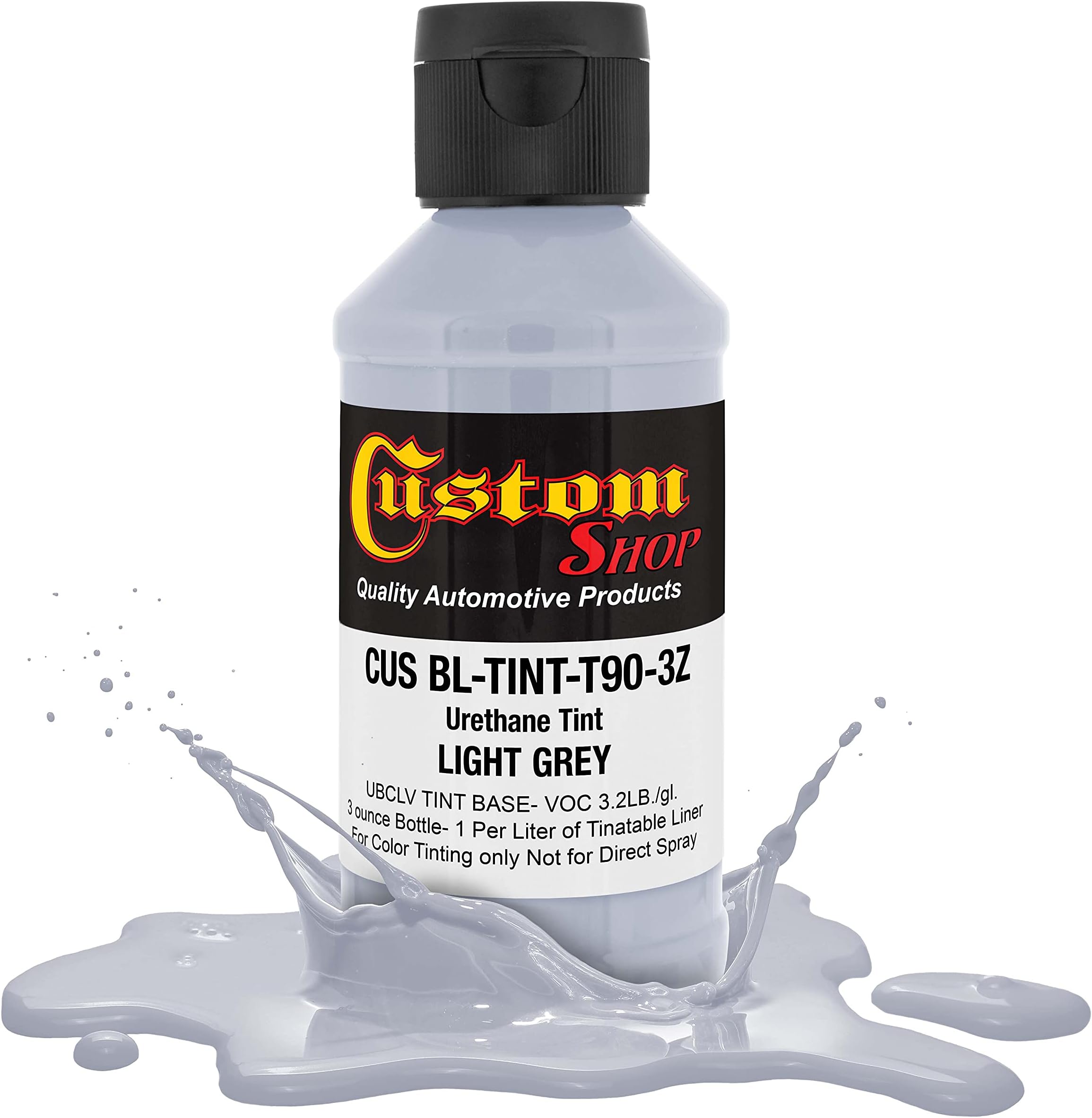 Custom Coat Camouflage Series 3 Ounce (Light Gray Federal Standard Color #36375) Urethane Tint Concentrate for Tinting Truck Bed Liner Coatings - Epoxy Resin