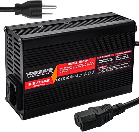 60V 3A Lead Acid Battery Charger with Output C13 Plug Used for 60V Lead Acid AGM Gel VRLA OPZV Battery