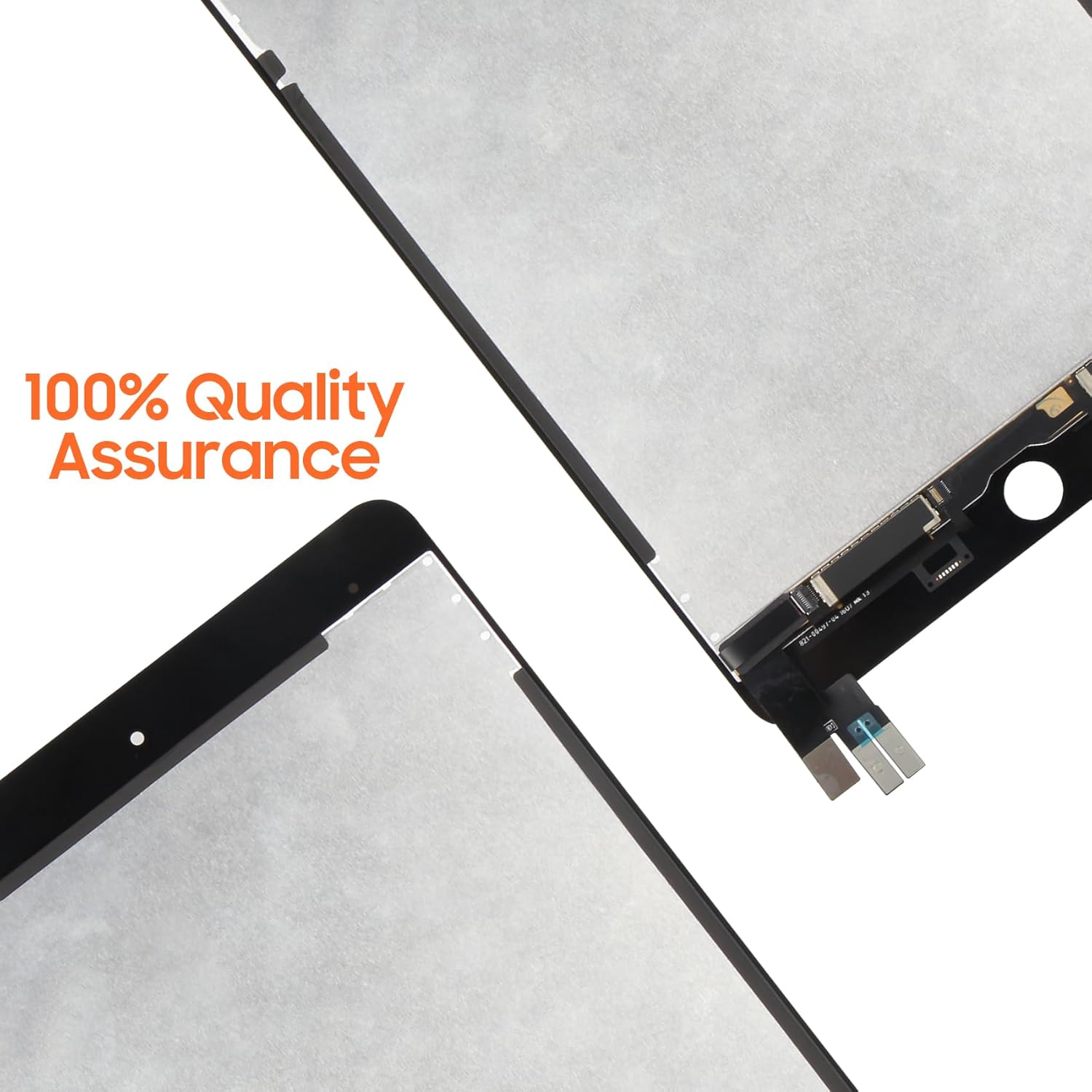 for iPad mini 5 Screen Replacement for iPad mini 5 5th LCD A2126 A2124 A2133 LCD Digiitzer Touch Screen Assembly Repair Parts (Black)