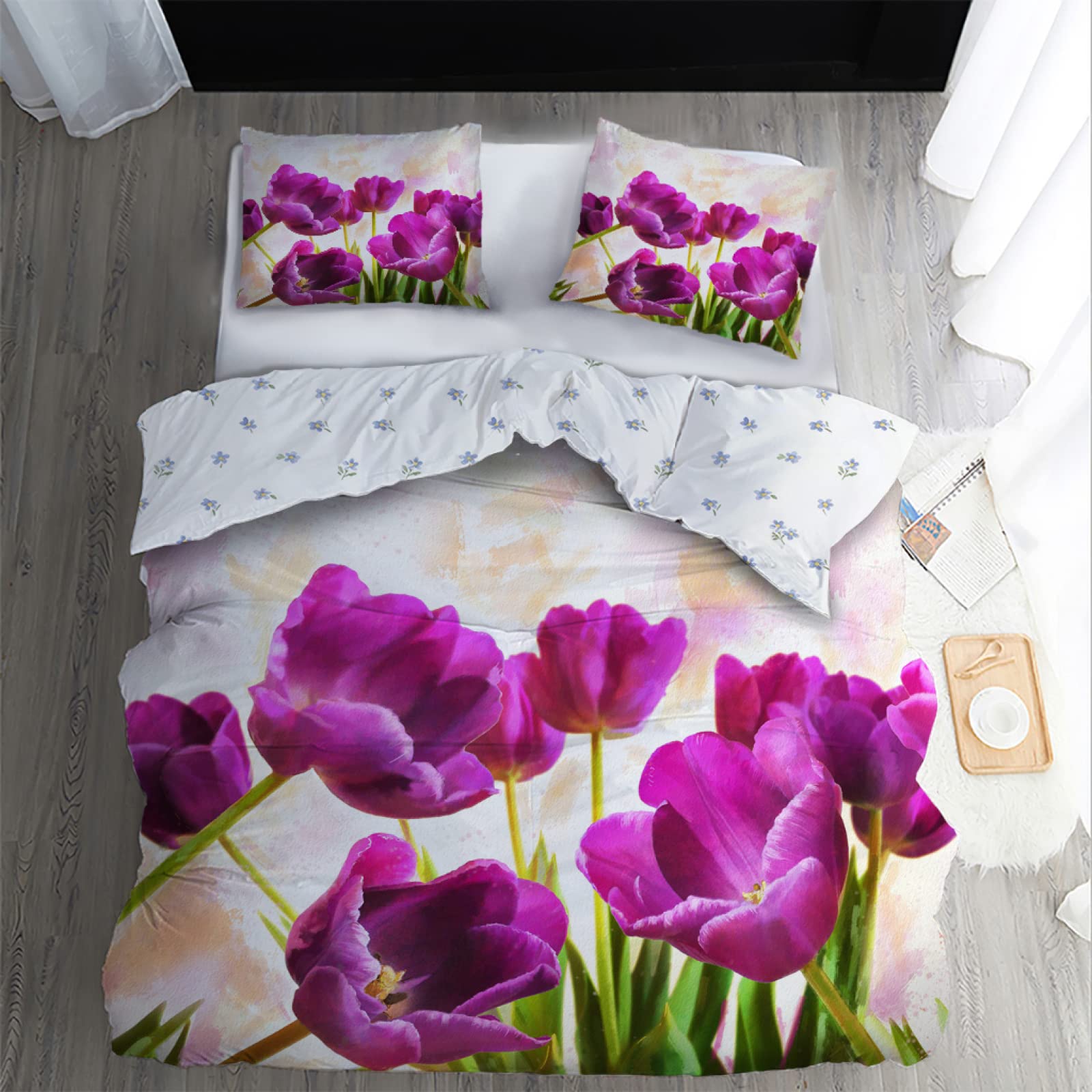 Tulip Duvet Cover Twin Bedding 