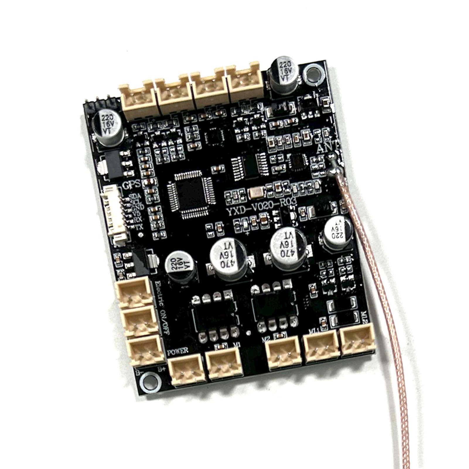 Carte Mère Principale pour Bateau Amorceur RC V020 GPS | Circuit Électronique de Remplacement pour Bateau de Pêche Télécommandé