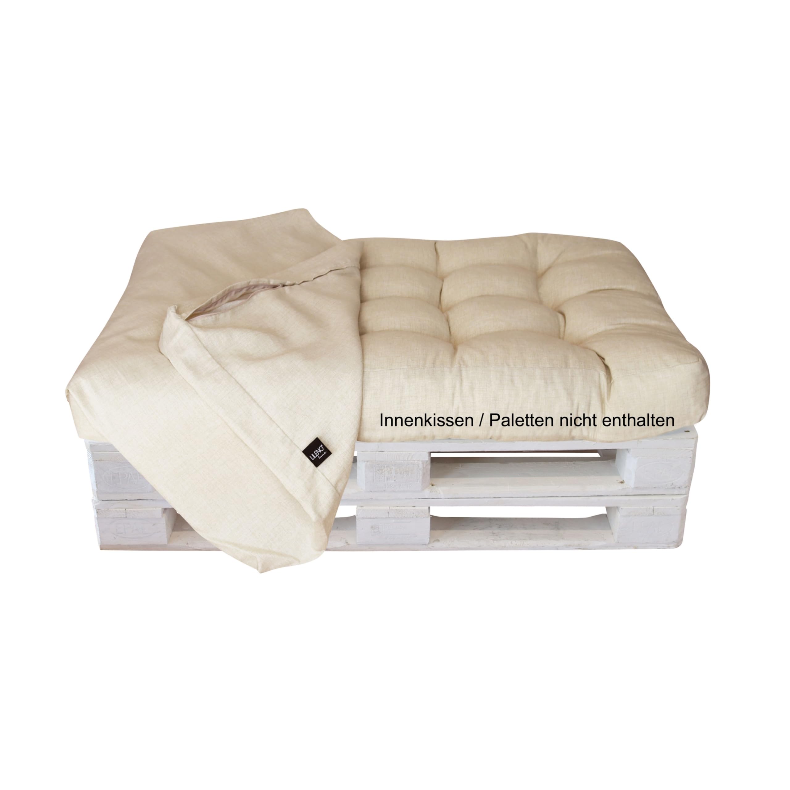 LILENO HOME Palettenkissen Bezug