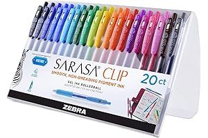 Sarasa Zebra Pens: Write with Dazzling Colors and Precision