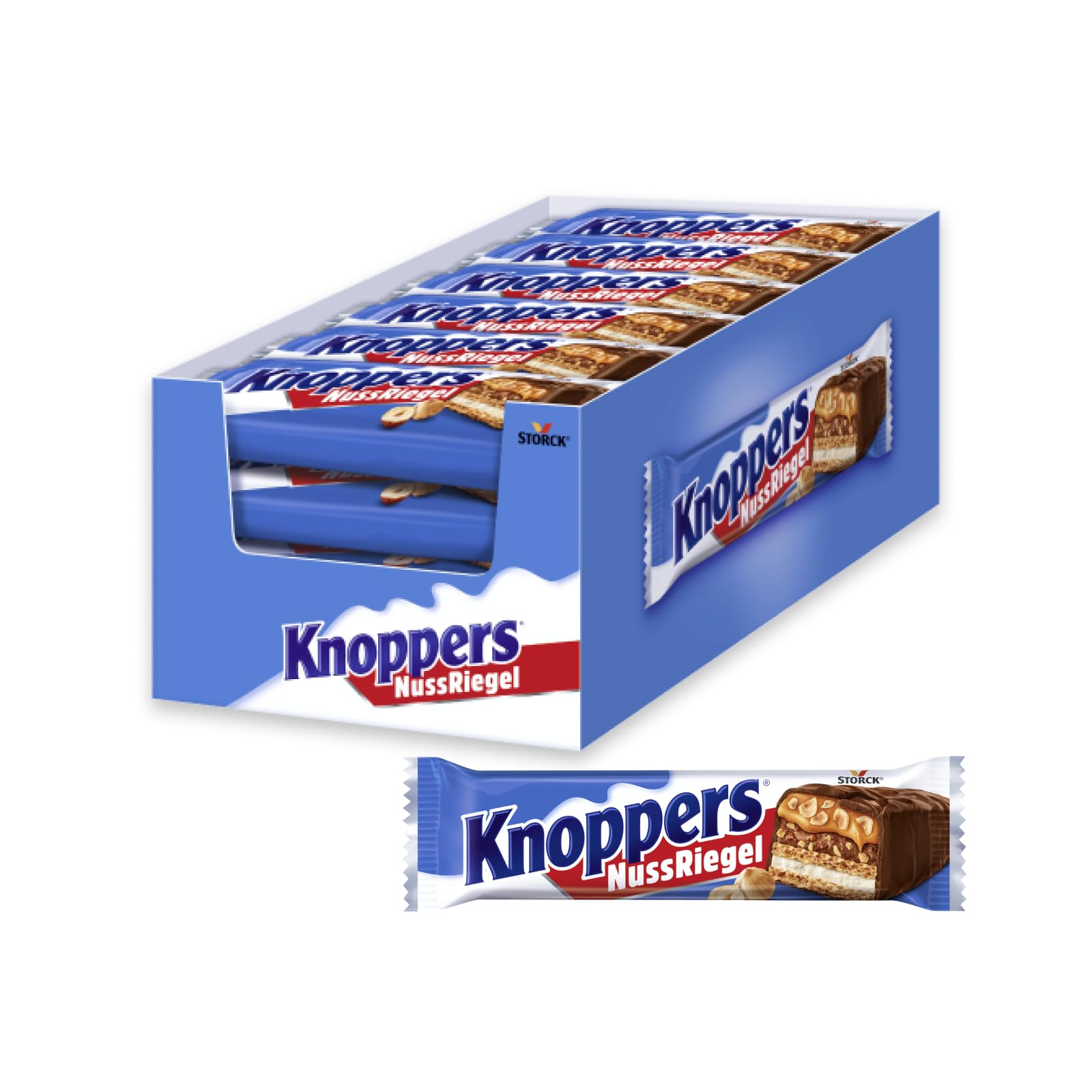 Knoppers Nussriegel, 24er Pack (24 x 40 g)