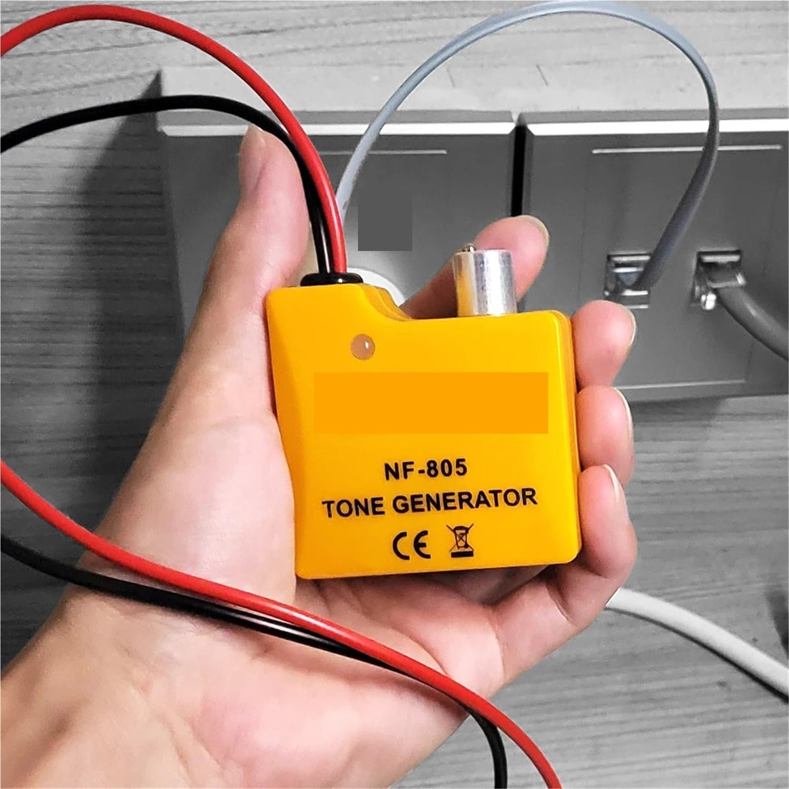 Generador de tonos for comprobador cables NF-805, rastreador alta precisión, amplificador inductivo con volumen ajustable - Omni-Check