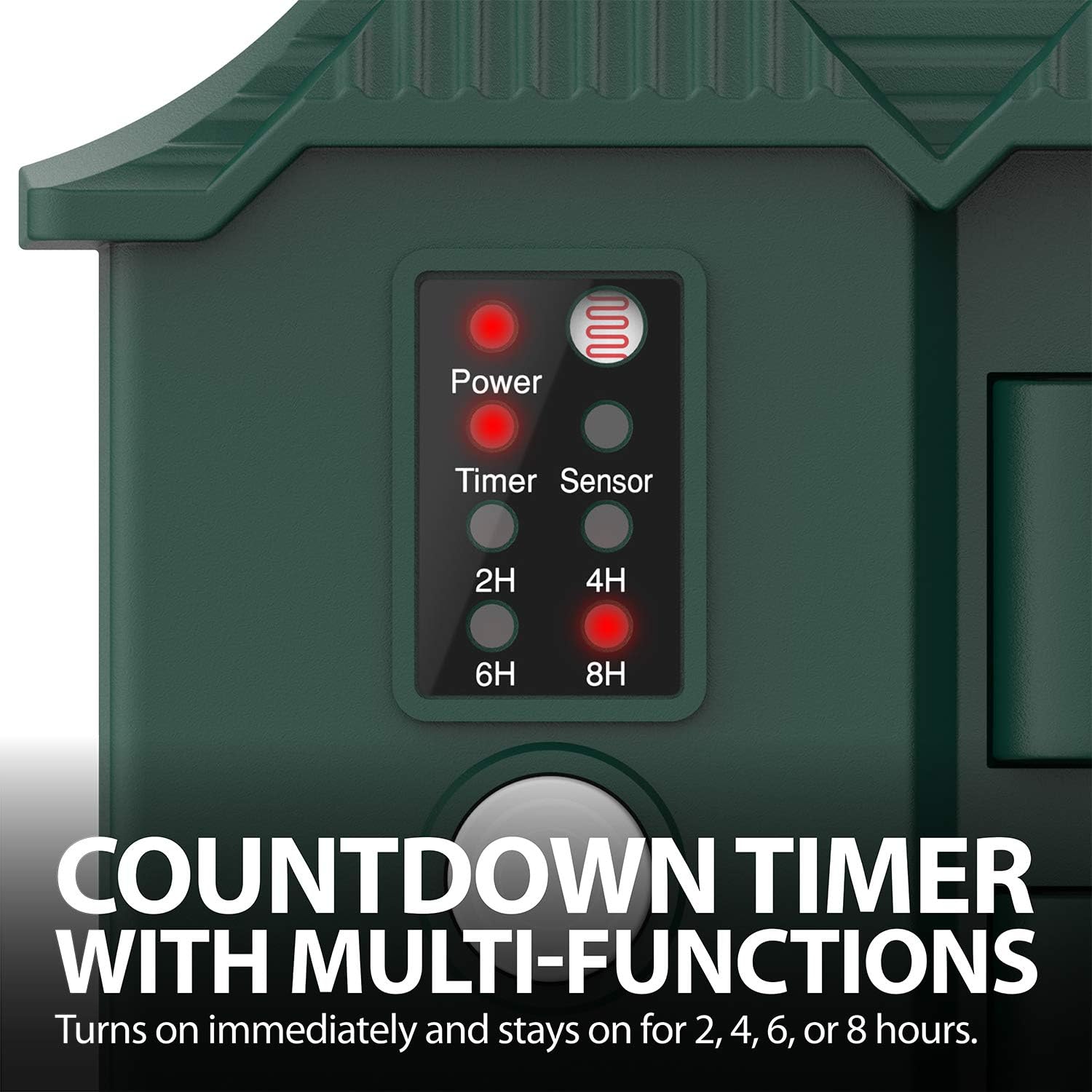 Fosmon Outdoor Power Stake Timer with Photocell, Power Strip Timer with Wireless Remote Control, 6 Waterproof Grounded Outlets, 6ft Extension Cord for Electrical Outlets, Lights, Garden, UL Listed