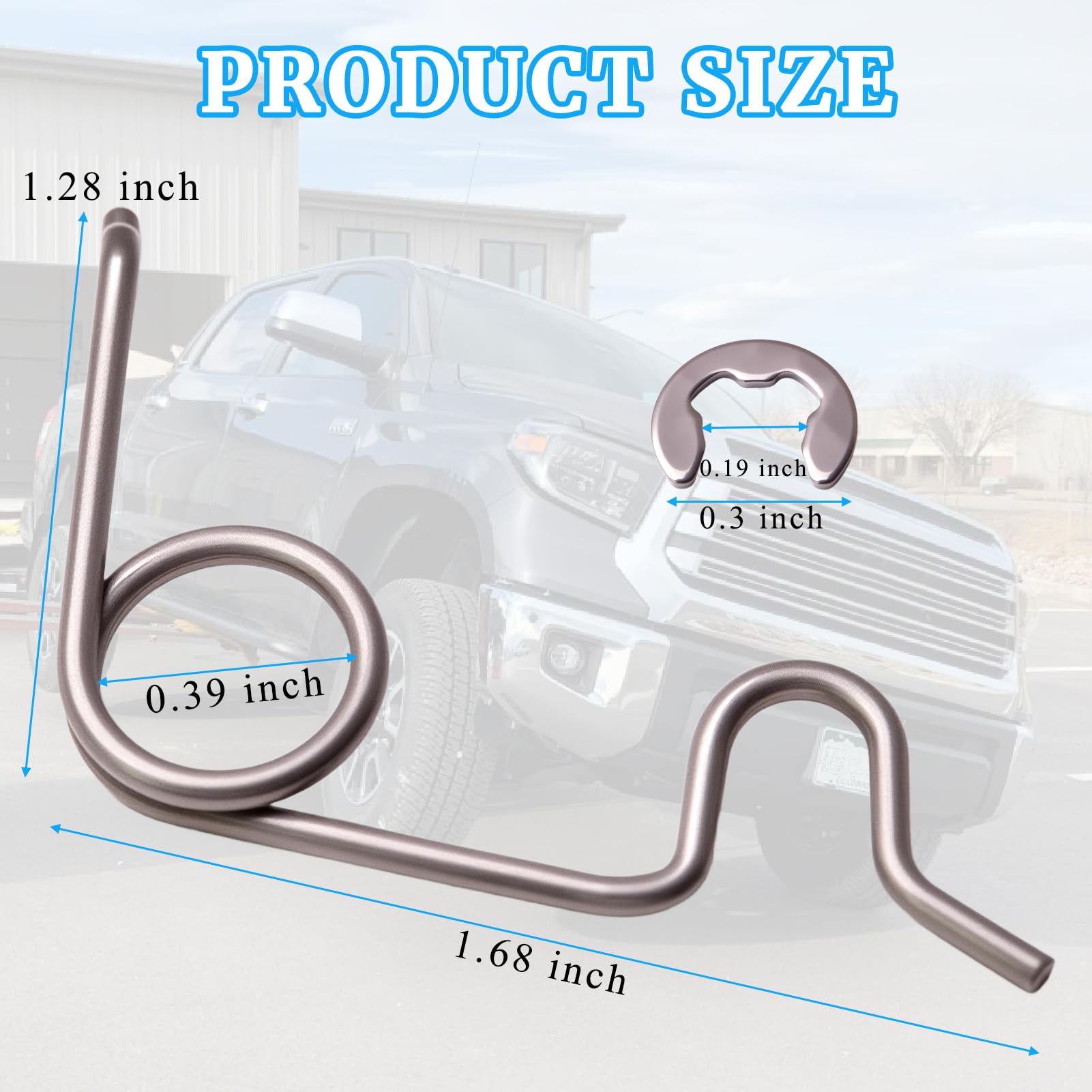 Amazon.com: Fuel Door Pocket Spring Fit for 2007-2020 Toyota