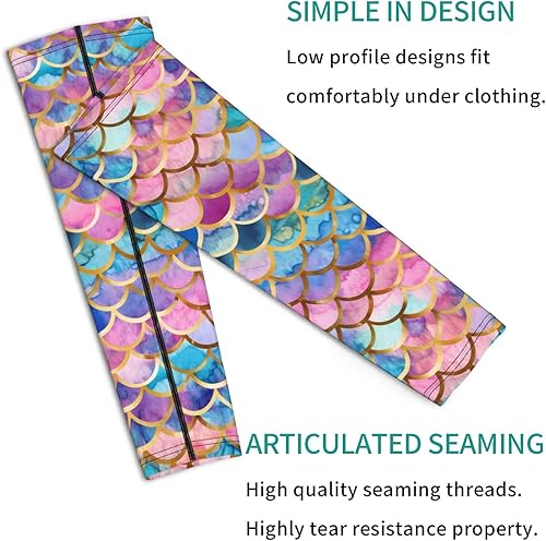 Miniatura 5 de Acuarela Limón Enfriamiento Brazo Mangas Cubierta UV Protección Solar para Mujeres Golf Brazo Mangas 1 Par